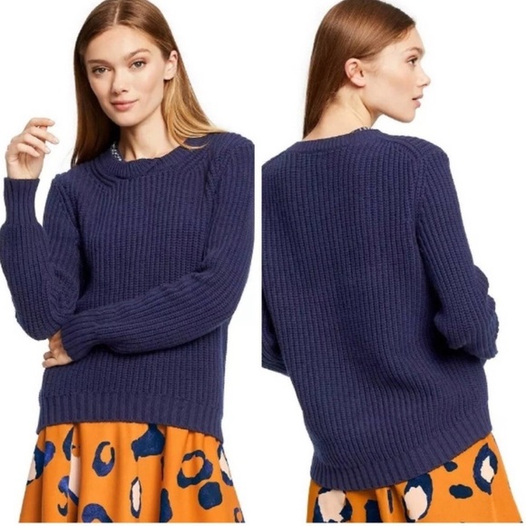 3.1 Phillip Lim for Target Navy Bejeweled Sweater - Picture 1 of 13
